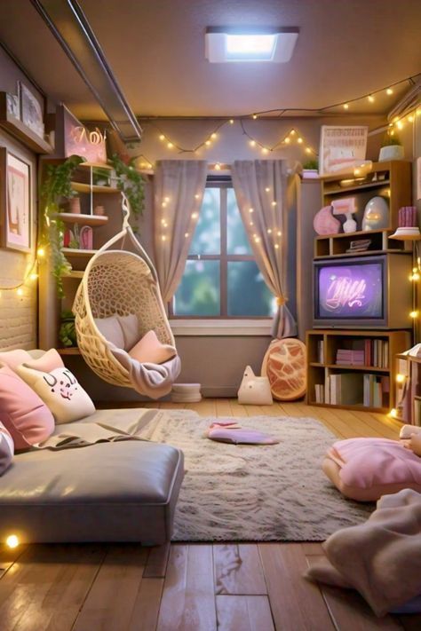 Bright Cozy Reading Room, Lounge Room Aesthetic, Teen Reading Nook, Chill Room Ideas Lounges, Hangout Room Ideas Teen Lounge, Teen Hangout Room Ideas, Quiet Room Ideas, Teen Hangout Space, Basement Vibes