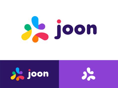 Joon Logo by Kathryn Sutton on Dribbble Kids Branding Design, Puzzle Logo, Toys Logo, City Branding, Inspiration Logo Design, Kids Logo Design, Logo Design Branding, Hand Drawn Logo, Round Logo