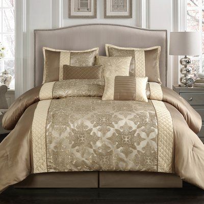 Queen Size Comforter Sets, Queen Size Comforter, Modern Luxury Bedroom, Dekorasi Kamar Tidur, King Comforter Sets, Queen Comforter Sets, Bedding Stores, Queen Comforter, Marjoram