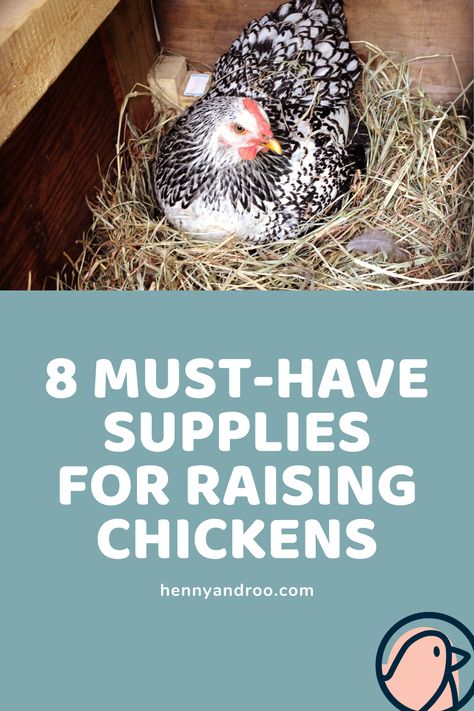 Chicken 101 Raising, What You Need For Chickens, Getting Chickens For The First Time, Must Have Chicken Supplies, Taking Care Of Chickens For Beginners, Getting Started With Chickens, Chicken Starter Kit, All Things Chickens, Beginner Chicken Raising