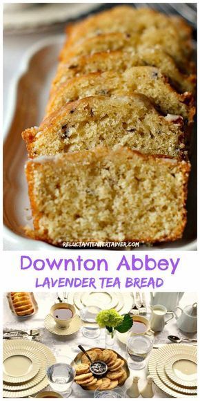 Lavender Tea Bread Recipe, Lavender Tea Bread, Lavender Recipes, Breads And Pastries, Tea Bread, Afternoon Tea Recipes, Usa Food, Tea Party Food, Lavender Tea