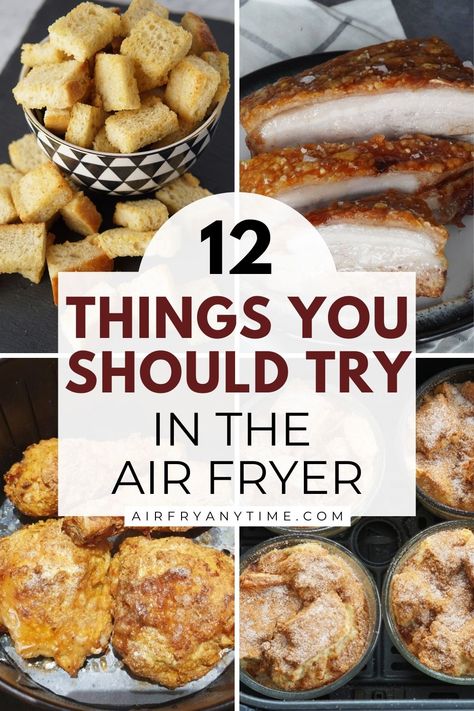 Who Knew the Air Fryer Could Do THAT? 12 Things You Should Try - Air Fry Anytime Air Fried Vegetable Recipes, Air Fryer Recipes Uk, Air Fryer Recipes Chips, Actifry Recipes, New Air Fryer Recipes, Air Fryer Review, Air Fryer Cooking Times, Cooks Air Fryer, Air Fried Food