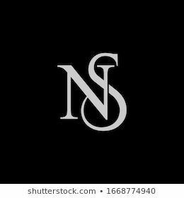 Ns Wedding Logo, N S Wallpaper Letter, Ns Tattoo Designs, Ns Logo Design Letters, Sn Wallpaper Letter, Ns Monogram, Ns Tattoo, Ns Logo Design, Sn Logo