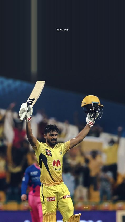 This boy, is really special! What, a great innings! Proud of you! ✨our champion 💛#cskvsrr Ruturaj Gaikwad Wallpaper Hd, Ruturaj Gaikwad Wallpaper, Ruturaj Gaikwad Csk, Hardik Pandya Photo, Ruturaj Gaikwad, Sam Curran, My Love Lyrics, Cricket Quotes, Ms Dhoni Wallpapers