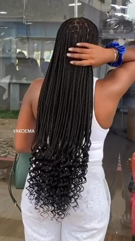 Haircut Tutorial Step By Step, Small Box Braids Hairstyles, Short Haircut Tutorial, Latest Hair Braids, Short Box Braids Hairstyles, Braided Hairstyles For Black Women Cornrows, Big Box Braids, Haircut Tutorial, Short Box Braids