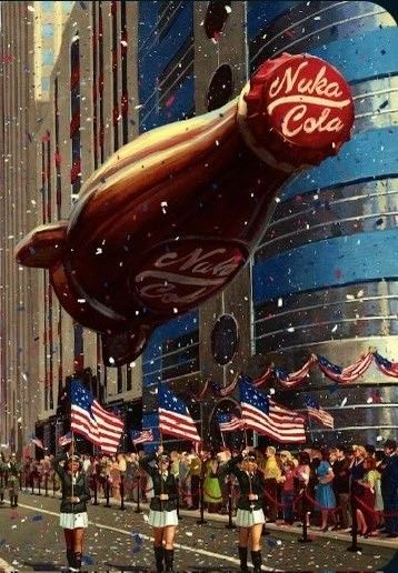 Fallout 76 Aesthetic, Fallout Food, Fallout 4 Aesthetic, Vintage Milkshake, Fictional Country, Nuka Cola, Fallout 76, Fallout Art, New Vegas