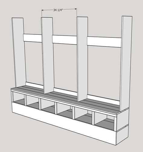 Cubby Diy, Entry Lockers, Built In Cubby, Garage Lockers, Entry Way Lockers, Plank And Pillow, Mudroom Locker, Mudroom Cubbies, Mudroom Remodel