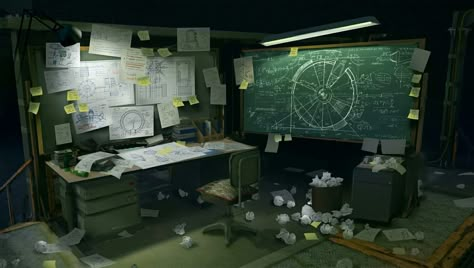 Archive Room, Quantum Break, Detective Aesthetic, Bg Design, Mad Scientist, Environment Design, Environment Concept Art, Environmental Art, Game Design