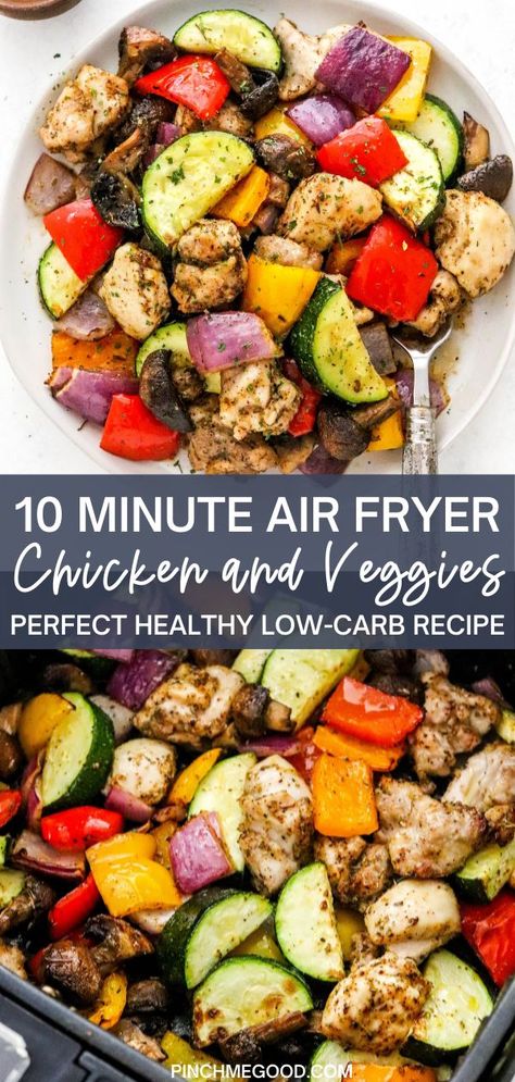 Air Fryer Oven Recipes, Air Fryer Dinner, Air Fryer Healthy, Air Fryer Dinner Recipes, Healthy Low Carb Recipes, Air Fryer Recipes Easy, Air Fryer Recipes Healthy, Air Fryer Chicken, Ninja Foodi