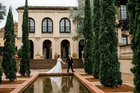 Tuscan Inspired Wedding Venues, Fort Lauderdale Wedding Venues, Wedding Venue Florida, Florida Wedding Venues Beach, Small Beach Weddings, Tuscan Inspired Wedding, Bella Collina Wedding, Bella Collina, Tuscany Villa