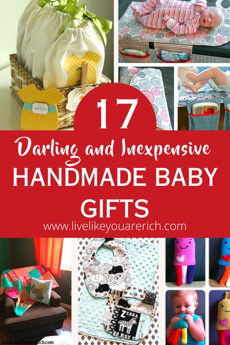 Looking for one-of-a-kind baby gifts that are as practical as they are adorable? Check out these 17 collection of darling creations, perfect for baby gifts. Pin your favorites to find the perfect gift for the newest addition to your family or a friend's little one. New Baby Gifts Diy, Homemade Baby Gift Ideas, Diy Baby Girl Gifts, Diy Baby Gifts Homemade, Easy Baby Gifts To Make, Diy Newborn Gifts, Diy Baby Gift Basket, Baby Boy Diy Gifts, Sewn Baby Gifts