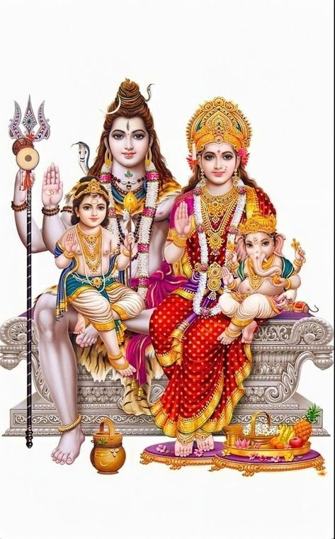 Shiv Parivar, Bhole Baba, God Blessings, Saraswati Goddess, Lord Murugan Wallpapers, Lord Siva, Shiva Parvati Images, Hanuman Images, Lord Photo