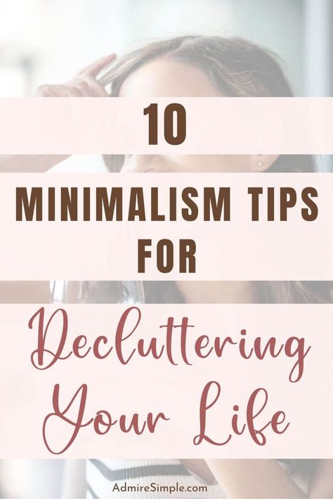 Simplify Life Quotes, Minimalist Guide, Minimalist Lifestyle Tips, Become A Minimalist, Minimalist Tips, Be A Minimalist, Tips For Decluttering, Minimalist Living Tips, Nontoxic Cleaning