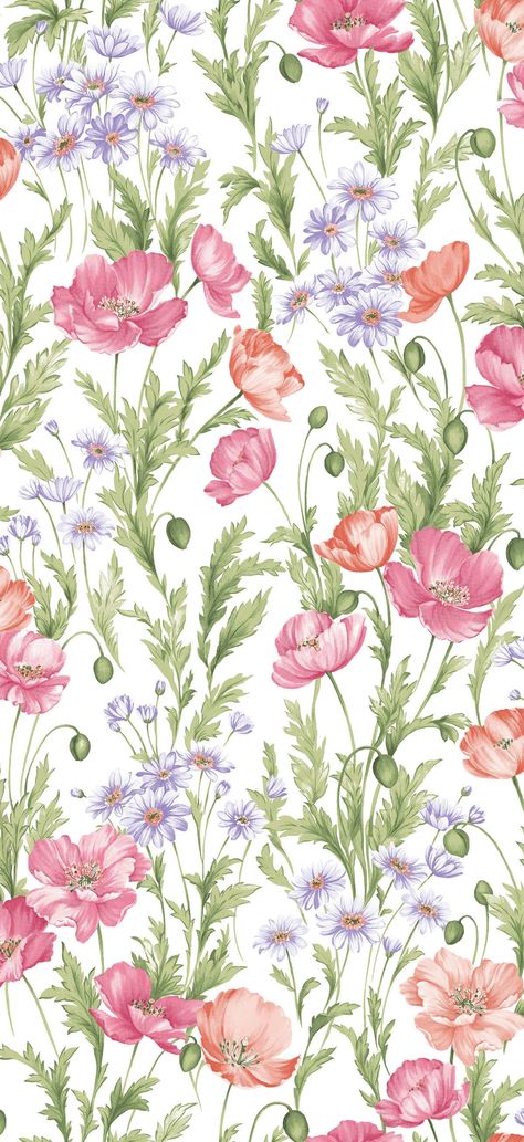 Pink Brochure Design, Bridgerton Wallpaper Aesthetic, Bridgerton Aesthetic Wallpaper, Clipart Aesthetic, Black And White Clipart, Pink Flower Pattern, Spring Floral Prints, Aesthetic Studio, Blue And White Flowers