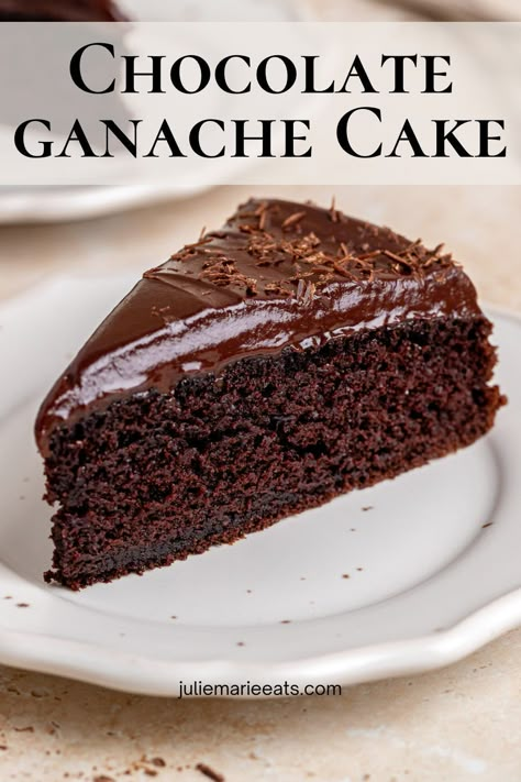 Best Chocolate Ganache, Homemade Cake Mix Recipes, Apple Dessert Ideas, Easy Winter Dessert, Chocolate Ganache Cake Recipe, Easy Winter Desserts, Fall Desserts Recipes, Soft Chocolate Cake, Cake Mix Ideas