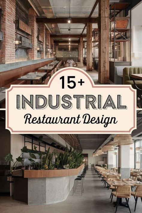 15 Industrial Restaurant Designs to Inspire Your Next Venture

Explore unique industrial restaurant designs that spark creativity for your next project. From rustic metal accents to exposed brick walls these ideas blend charm and functionality. Think cozy lighting open layouts vibrant decor and inviting seating to create a dining experience that keeps customers coming back for more. https://fabricerie.com/industrial-restaurant-design Unique Bar Ideas Restaurants Interiors, Industrial Chic Restaurant Design, Industrial Boho Restaurant, Interior Restaurant Design Ideas, Breakfast Restaurant Interior Design, Black And Wood Restaurant Design, Modern Rustic Restaurant Interior, Small Restaurant Design Exterior, Industrial Restaurant Design Rustic