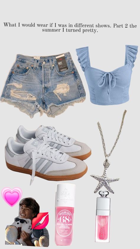 #ootd #whatiwouldwear #tsitp #thesummeriturnedpretty Tsitp Clothes, Tsitp Outfits, Cousins Beach, Summer Fits, Outfits Aesthetic, Outfits Ideas, Summer Outfits, Ootd, Pins