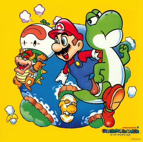 (1) VideoGameArt&Tidbits en Twitter: "Super Mario World - Japanese story book cover art. https://t.co/y2qLmALUnA" / Twitter Donkey Kong Country, Nintendo Entertainment System, Mario Games, Mario Nintendo, Super Mario Art, Super Mario World, Super Mario Brothers, Mario Art, Mario Brothers