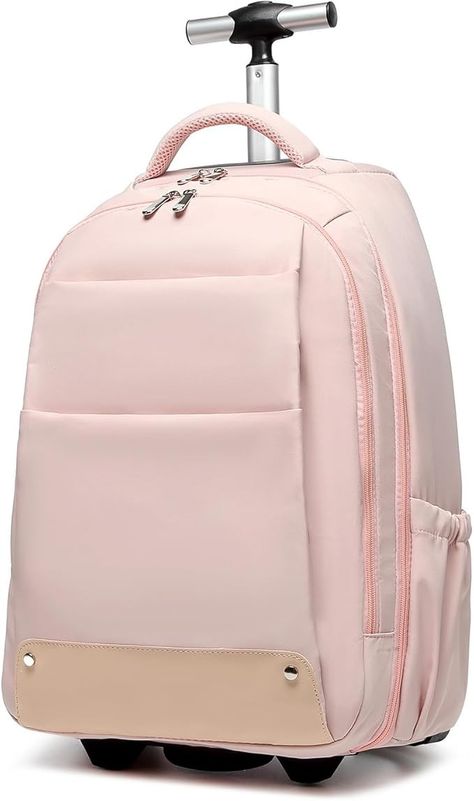 Amazon.com: Rolling Backpack,Travel Laptop Backpacks with Wheels 17 inch Water Resistant Backpack Mens Rolling Laptop Lag Women Carry on Bag Airline Approved Trolley Roller Backpack Suitcase for Travelling : Electronics Retractable Wheels, Backpacks Amazon, Backpack Suitcase, Roller Backpacks, Suitcase Backpack, Water Resistant Backpack, Travel Laptop Backpack, Backpack With Wheels, Rolling Backpack