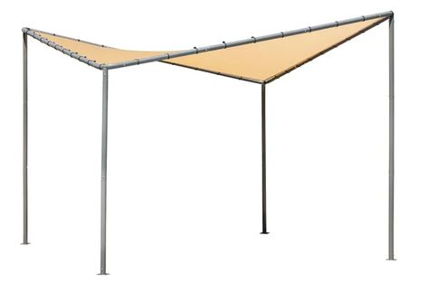 ShelterLogic Del Ray 10 Ft. W x 10 Ft. D Metal Patio Gazebo | Wayfair Grill Gazebo, Gazebo Canopy, Bungee Cords, Gazebo Pergola, Canopy Cover, Patio Gazebo, Canopy Outdoor, Party Tent, Shed Storage