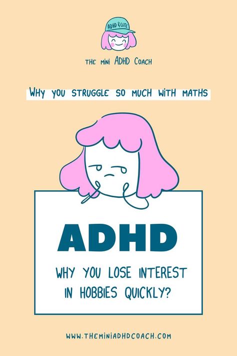 "How many hobbies did you quit? Don't worry losing interest quickly can be a symptom of ADHD. Enjoy these illustrations to see if you can relate to this common ADHD symptom. Save and Share this pin to spread awareness about ADHD. Follow The Mini ADHD Coach for ADHD illustrations and resources. #adhd #adhdillustrations #adhdinadults #adhdawareness #adhdcomics #adhdhobbies #hobbies #interest #adhdstruggles" Sensory Overload, Sensory Issues, Taking Advantage, Self Assessment, Ways To Relax, Mood Swings, Good Grades, Health Issues, Daily Life