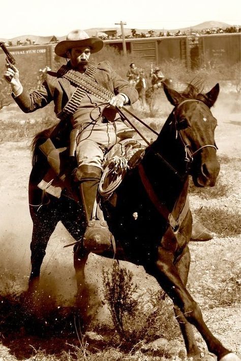 Mexican Artwork, Mexican Revolution, Mexican Culture Art, Pancho Villa, Cowboy Aesthetic, Cowboy Stuff, West Art, Cowboy Art, Chicano Art