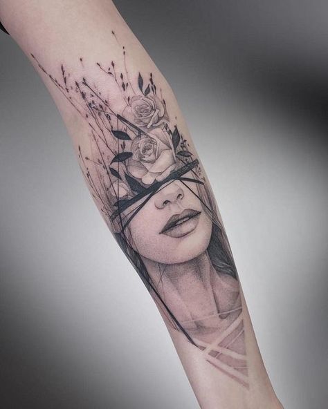 Voll Arm-tattoos, Tattoo Fairy, Abstract Tattoo Designs, Tattoos Geometric, Inspiration Tattoos, Best Sleeve Tattoos, Sleeve Tattoos For Women, Abstract Tattoo, Half Sleeve Tattoo