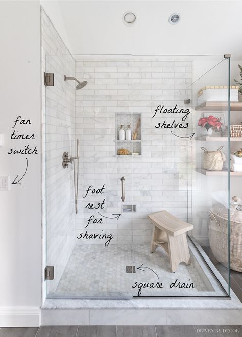 Master Layout, Driven By Decor, Bath Renovation, Master Bath Ideas, Bathroom Redesign, Primary Bathroom, Primary Bath, Bathroom Remodel Shower, Master Bath Remodel