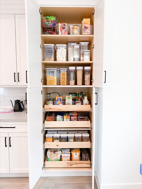 Pantry Cupboard Designs, Small Kitchen Pantry, Kitchen Pantry Cupboard, Pantry Inspiration, Pantry Organisation, Pantry Remodel, Kitchen Cupboard Designs, Pantry Cupboard, Small Pantry