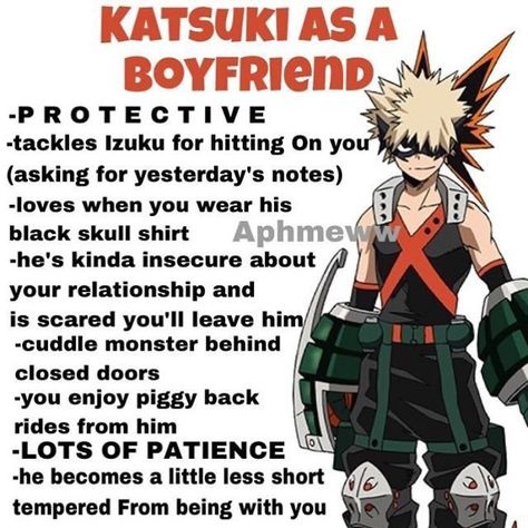 Katsuki As A Boyfriend, Kiss Or Slap Anime, Bakugo As Your Boyfriend, Bakugou As A Boyfriend, As A Boyfriend, As Your Boyfriend, Bakugou Manga, Bakugo Katsuki