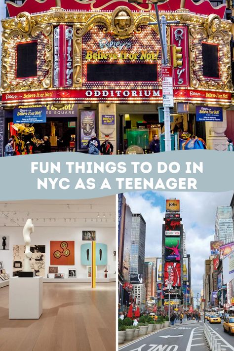 Things To Do In Nyc With Teens, New York City With Teens, New York With Teens, Fun Things To Do In Nyc, Nyc With Teens, Fun Activities For Teens, Things To Do With Teens, Mother Daughter Trips, New York Birthday