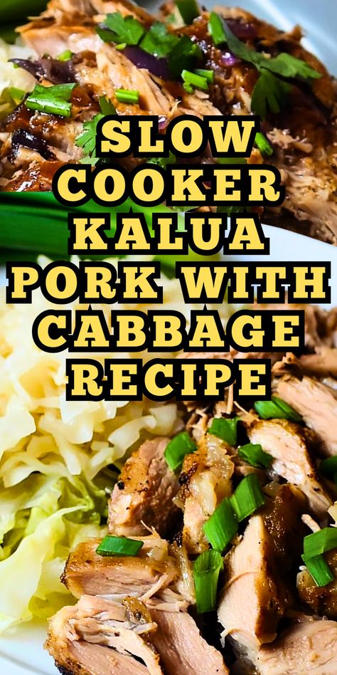 Pork With Cabbage Recipes, Cabbage Pork Recipes, Pork Cabbage Recipes, Cabbage And Pork Recipes, Hawaiian Cabbage, Pork And Cabbage Recipes, Kalua Pig And Cabbage, Kalua Pork And Cabbage, Hawaiian Kalua Pork