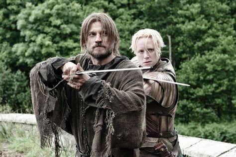 Game Of Thrones Brienne, Game Of Thrones Movie, Game Of Thrones Jaime, Parks And Rec Quotes, Jaime And Brienne, Eddard Stark, Brienne Of Tarth, Game Of Thrones Tv, Nikolaj Coster