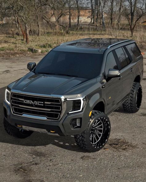 Gmc Yukon At4, Yukon At4, Gmc Suv, Chevy Trucks Silverado, Best Suv, Yukon Denali, Lifted Chevy Trucks, Jacked Up Trucks, Gmc Terrain