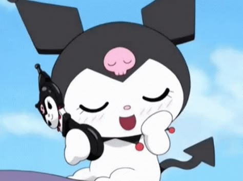 Kuromi GIF - Kuromi - Discover & Share GIFs Kuromi And Melody, Onegai My Melody, Kuromi And My Melody, My Melody And Kuromi, Melody And Kuromi, Melody Hello Kitty, Kuromi Melody, Kuromi My Melody, My Melody Kuromi