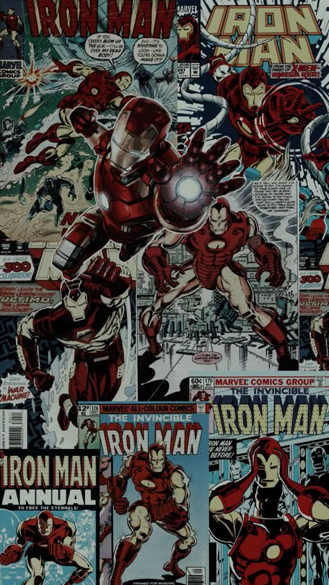 Ironman Aesthetic, Marvel Backgrounds, Comic Book Wallpaper, Marvel Phone Wallpaper, Iron Man Comic, Marvel Background, Marvel Superheroes Art, Iron Man Wallpaper, Marvel Wallpapers