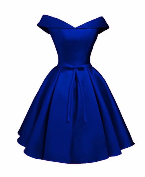 Blue Satin Dress Short, Prom Dresses Royal, Prom Dresses Royal Blue, Royal Blue Dress Short, Formal Dresses Knee Length, Prom Dresses Short Blue, Dress Short Prom, Work Dresses Outfits, Dress Elegant Short