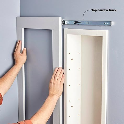 How to Increase Storage Space In Your Bathroom (DIY) | Family Handyman Bathroom Wall Storage, Secret Storage, Bathroom Diy, Mirror Cabinet, Bathroom Ideas Modern, Apartment Bathroom, Nobody Knows, Family Handyman, Small Bathroom Ideas