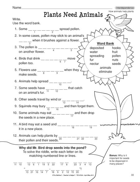 Science Worksheets