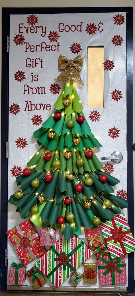 Christmas classroom door decoration | Door decorations classroom christmas, Christmas  classroom, Classroom christmas decorations Cool Christmas Trees Creative, Christmas Tree Bulletin Board Ideas, Holiday Classroom Doors, Winter Door Decorations Classroom, Christmas Hallway, Diy Christmas Door Decorations, Door Decorations Classroom Christmas, Holiday Door Decorations, Diy Gingerbread