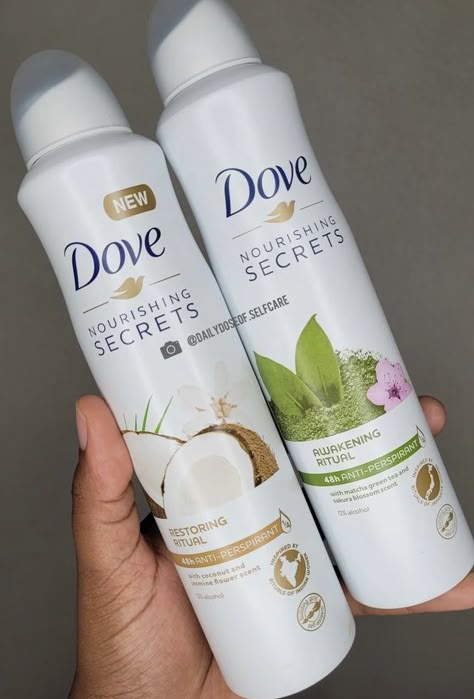 Coconut Hygiene, Dove Spray Deodorant, Dove Deodorant Spray, Dove Spray, Dove Deodorant, Spray Deodorant, Shower Tips, Self Care Aesthetic, Hygiene Care