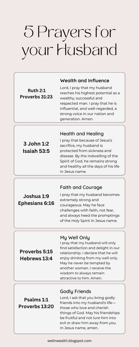 Your husband may not be perfect, but thankfully, you can do something about it - You can pray for the change you want to see in him. Here are some prayer suggestions that have worked for me. I believe they can work for you too. Prayers Over My Husband, How To Pray For My Husband, Verses To Pray Over Your Future Husband, Praying Over Your Husband, Things To Pray For Your Future Husband, Pray For Husband Work, Prayer For Husbands Work, Husband Leadership Marriage, Things To Pray For Your Husband