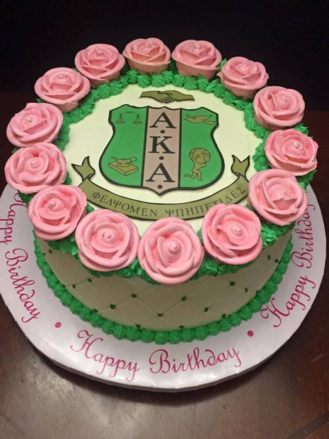 Aka Themed Cake, Aka Cake Alpha Kappa Alpha, Aka Quotes, Aka Birthday, Alpha Kappa Alpha Christmas, Freebies On Your Birthday, Birthday Cake Happy Birthday, Perfect Cheesecake Recipe, Alpha Kappa Alpha Paraphernalia