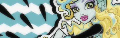 Lagoona Blue Wallpaper, Monster High Banner, Lagoona Blue Icon, Hydration Station, Lagoona Blue, Blue Banner, Love Monster, Twitter Banner, Blue Wallpapers