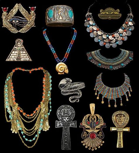 Cleopatra and Egyptian Fashion – History of Costume Egyptian Jewelry Ancient, Ancient Egyptian Clothing, Ancient Egypt Jewelry, Egyptian Inspired Jewelry, Ancient Egypt Fashion, Egyptian Accessories, Egyptian Clothing, Egypt Jewelry, Ancient Egyptian Jewelry