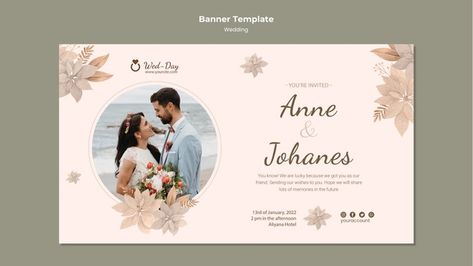 Indian Wedding Banner Design, Wedding Banner Design, Wedding Album Cover, Banner Wedding, Wedding Poster, Photo Album Design, Wedding Posters, Wedding Banner, Banner Background Images