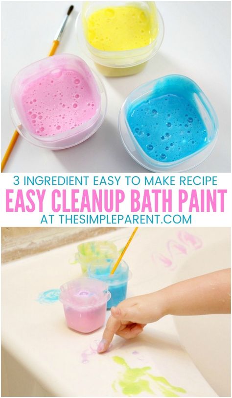 Making Bath Time Quality Time with Kids Bath Paint & More