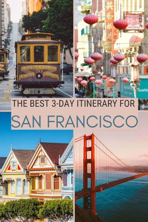 Getting Around San Francisco, What To Do In San Francisco In One Day, Stuff To Do In San Francisco, San Francisco 3 Day Itinerary, San Fransico Things To Do, Things To See In San Francisco, Best San Francisco Tours, Things To Do Near San Francisco, Las Vegas To San Francisco Road Trips