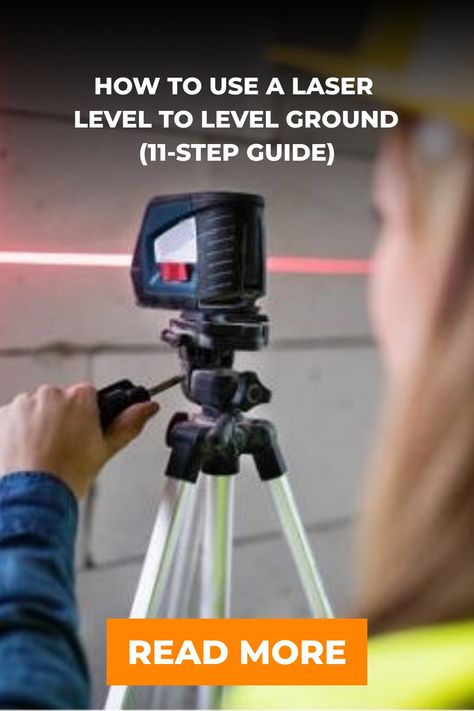 Leveling ground can be tricky, were here to help with some steps for using a laser level to get the job done right. Whether your getting your garden and backyard level or starting a contract job. Planetary Science, Laser Levels, Laser Level, Landscaping Tips, Electrical Tools, Get The Job, Step Guide, Being Used, How To Use