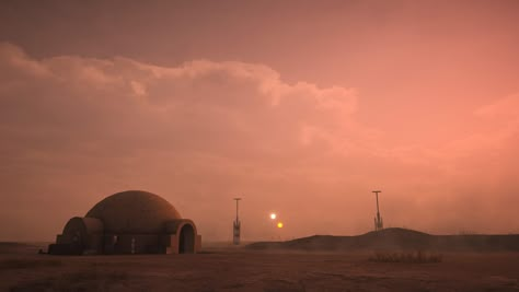 I made the Tatooine sunset scene from Star Wars in Far Cry 5! http://bit.ly/2UjtcTa Check out Mystikz Gaming http://bit.ly/2tVNFmJ Star Wars Aesthetic Landscape, Orange Star Wars Aesthetic, Anakin Laptop Wallpaper, Star Wars Wallpaper Aesthetic Laptop, Tattooine Bedroom, Tattooine Star Wars Aesthetic, Star Wars Two Suns, Star Wars Horizontal Wallpaper, Star Wars Background Landscape